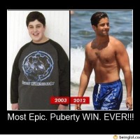 Most Epic. Puberty Win. Ever!!!