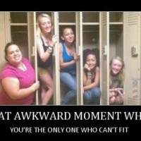 Awkward Moment When You’re The Only One.