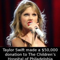 Did You Know That Taylor Swift Made a $50,000 Donation to the Children's …
