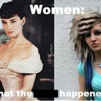Women – Then And Now – What The…happened