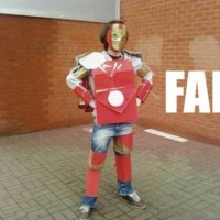 Iron Man Costume Fail