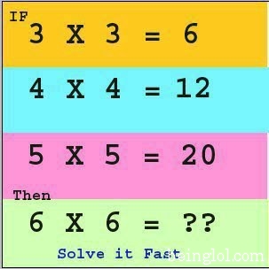 What Is 6 X 6 ?