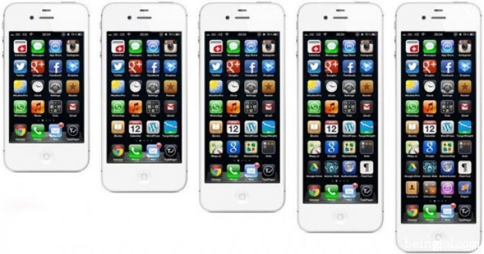 How many apps are there in all these iPhones?