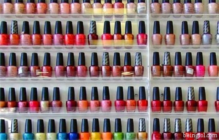 How many nail polishes are there?