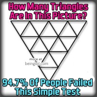 How Many Triangles are in this picture?