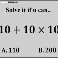 What is 10+10x10 ?